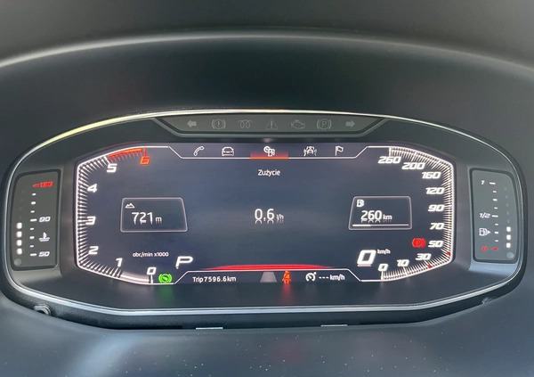 Seat Leon cena 79500 przebieg: 186000, rok produkcji 2019 z Żywiec małe 407